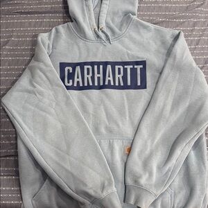 Carhartt Men's Blue Hoodie Sweater